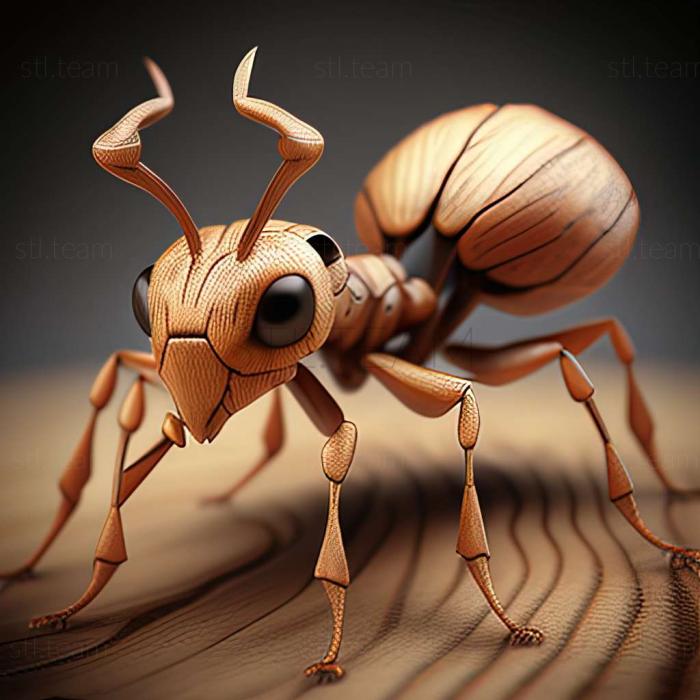 3D model Crematogaster ebenina (STL)